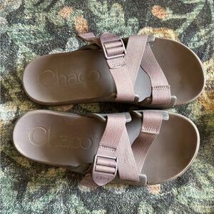 Purple Chaco Chillo Slide, size 9